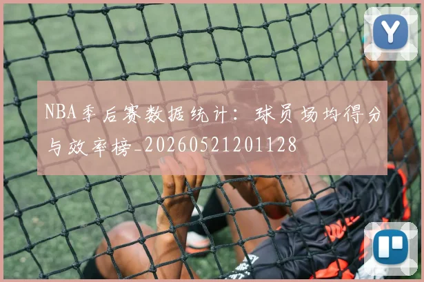 NBA季后赛数据统计：球员场均得分与效率榜_20260521201128