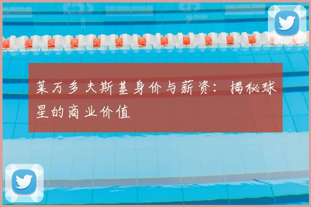 莱万多夫斯基身价与薪资:揭秘球星的商业价值
