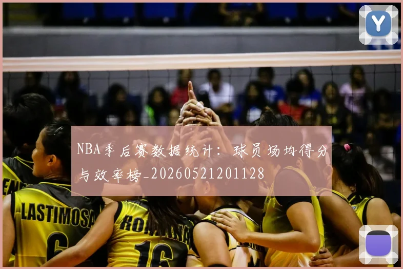 NBA季后赛数据统计：球员场均得分与效率榜_20260521201128